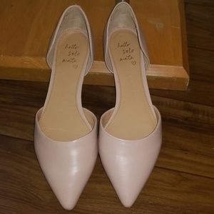 Sz 10 Banana Republic nude d'orsay flats